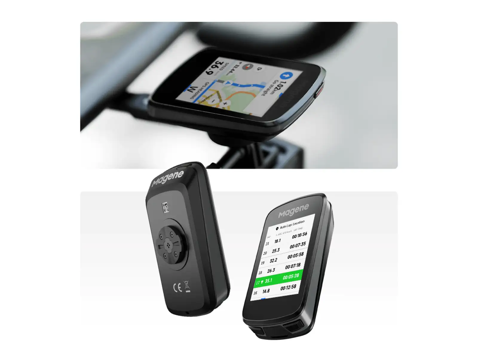 Magene C606 V2 GPS bike computer
