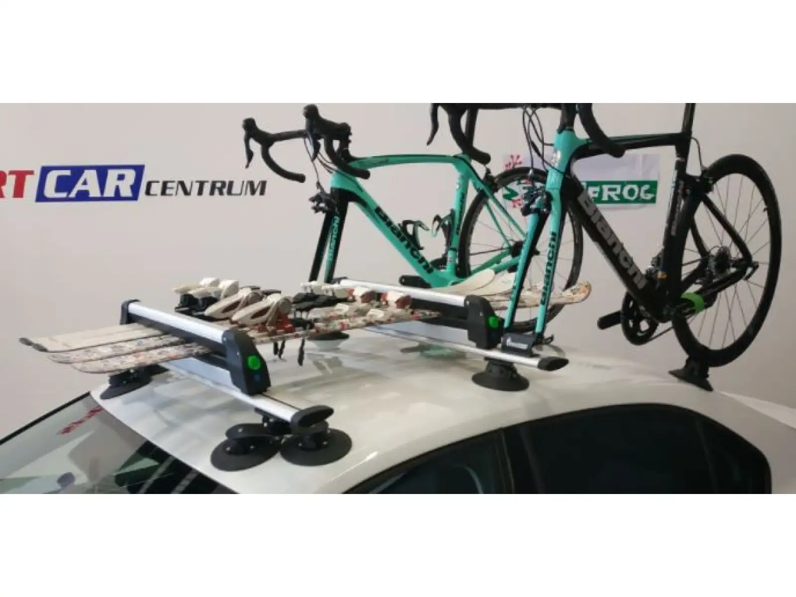 TreeFrog 626 adapter for roof rack for skis and snowboard