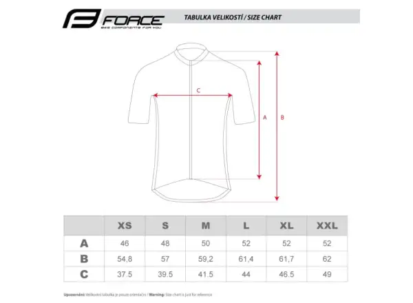 Force Pure women's jersey short sleeve yellow