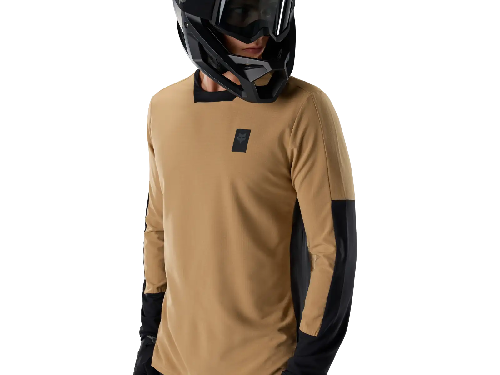 Fox Defend Thermal men's jersey long sleeve Brown Sugar