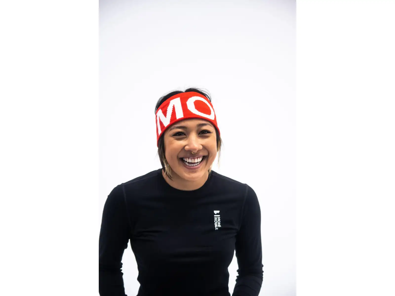 Mons Royale Arcadia Headband Retro red size uni