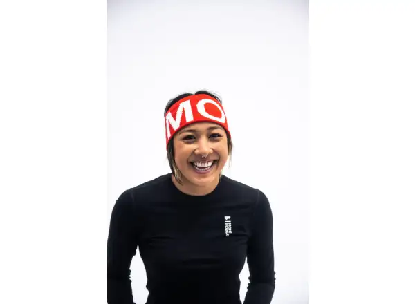Mons Royale Arcadia Headband Retro red size uni