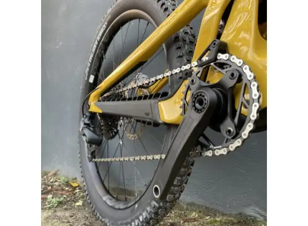Santa Cruz Heckler SL 1 C MX S full suspension e-bike Gloss Mustard