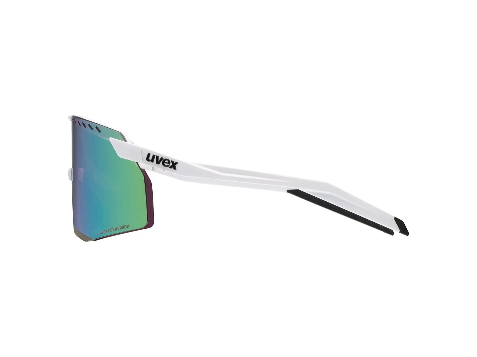 Uvex Pace Stage Colorvision goggles White Matt/Mirror Green