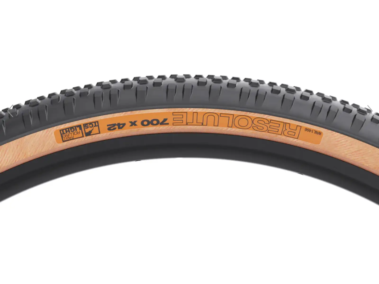 WTB Resolute TCS 28" LFR SG2 gravel tire kevlar black/brown