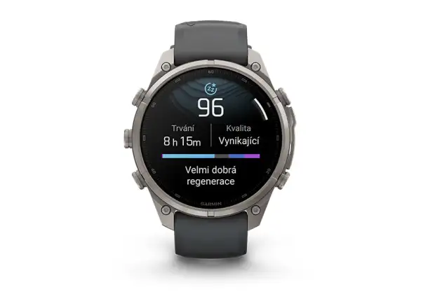 Garmin fenix 9 Pro inReach 43 mm smart watch Carbon gray DLC Titanium Black/Pebble gray