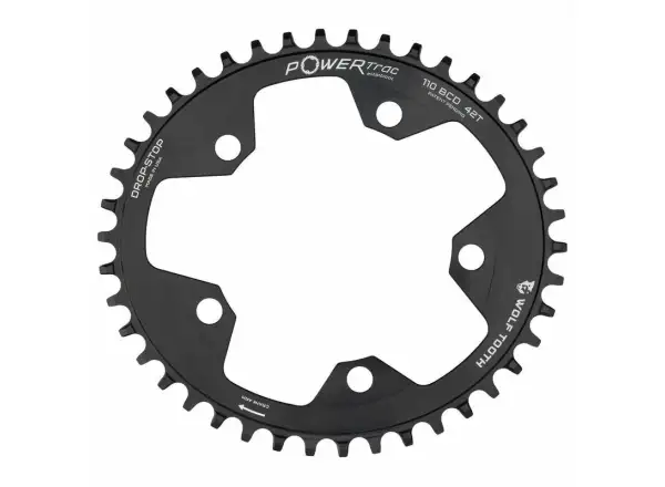 Woll Tooth BCD 110 oval chainring for Sram Flattop