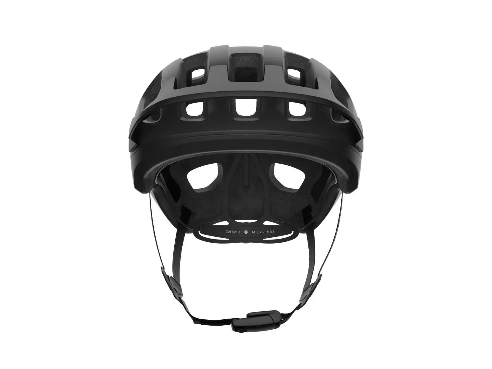 POC Cularis helmet Uranium Black Matt/Hydrogen White/Logo