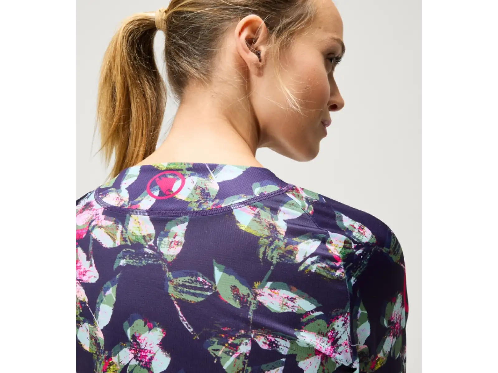 Endura LTD Floral women's jersey long sleeve Bramble