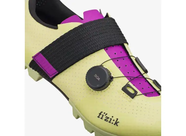 Fizik Vento Ferox MTB shoes Carbon Lime/Purple