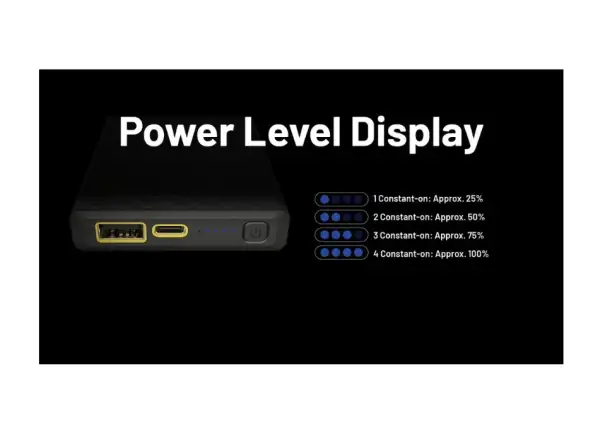 Nitecore High-performance Power Bank for Freezing Temperatures SUMMIT 10000, USB-C, up to 3A Output, 10000 mAh