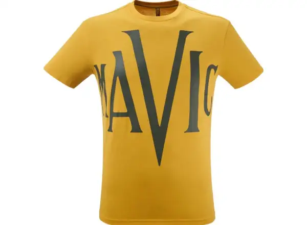 Mavic Heritage V men's T-shirt short sleeve Mustard Black