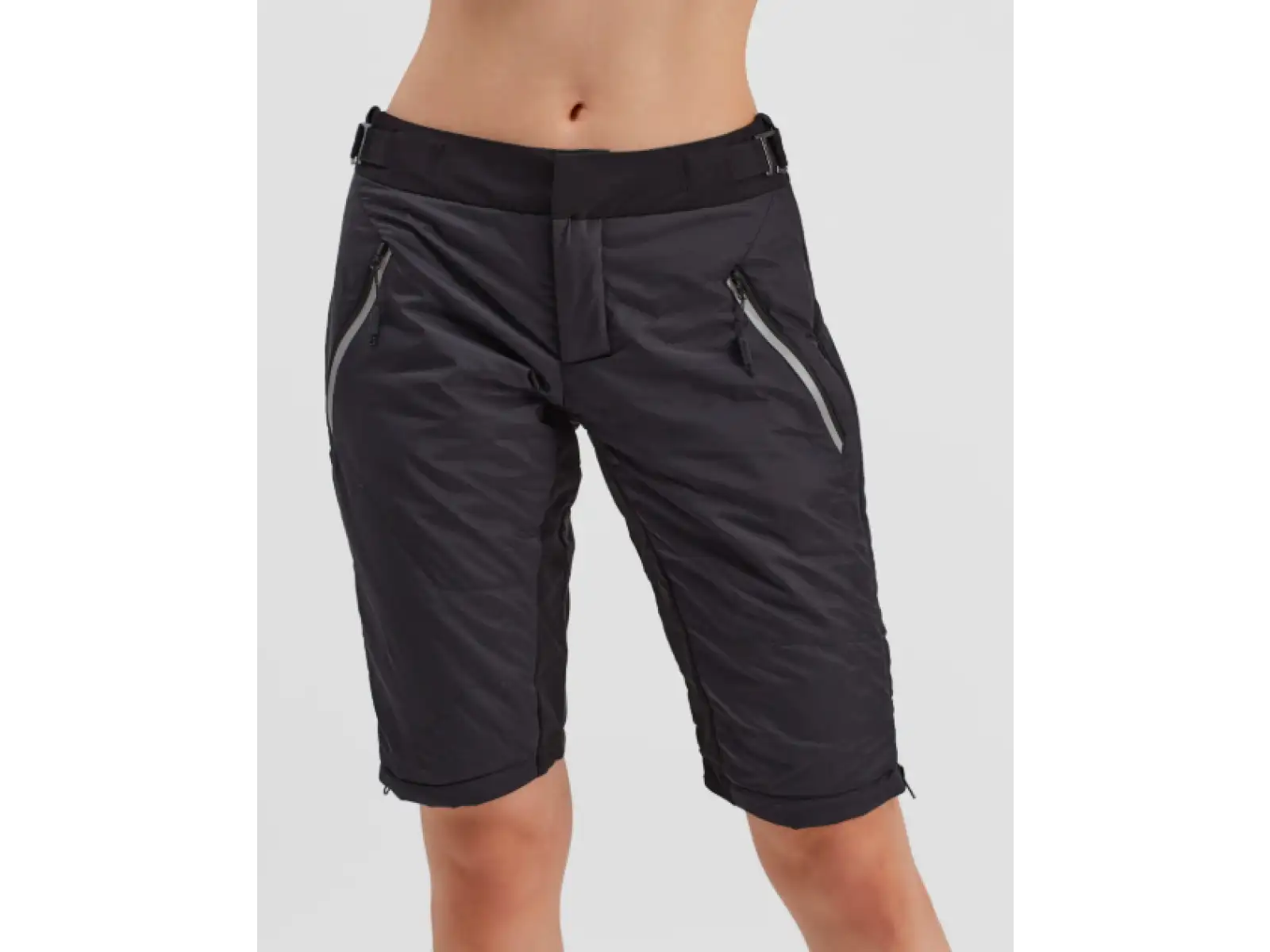 Silvini Primaloft PRE WP1306 women insulated shorts Black