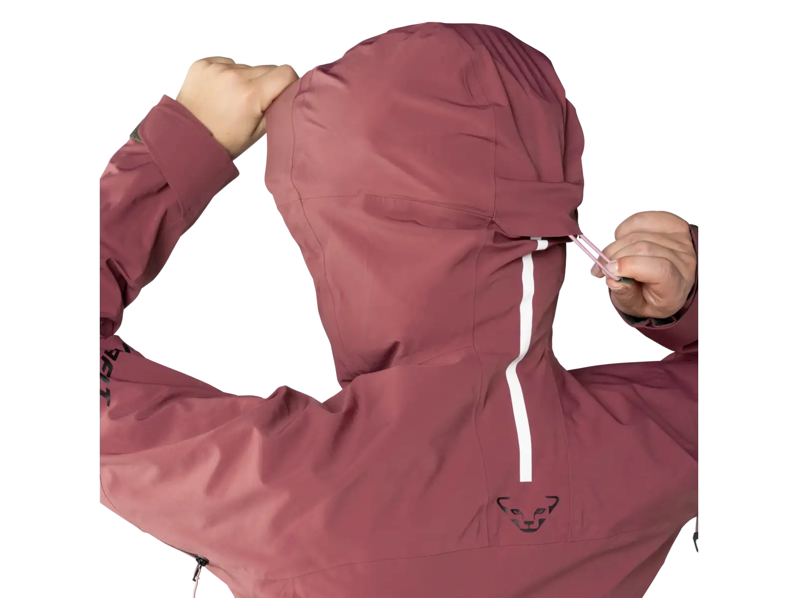 Dynafit Tigard 3L Stretch women's jacket Dark Rose