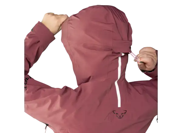 Dynafit Tigard 3L Stretch women's jacket Dark Rose