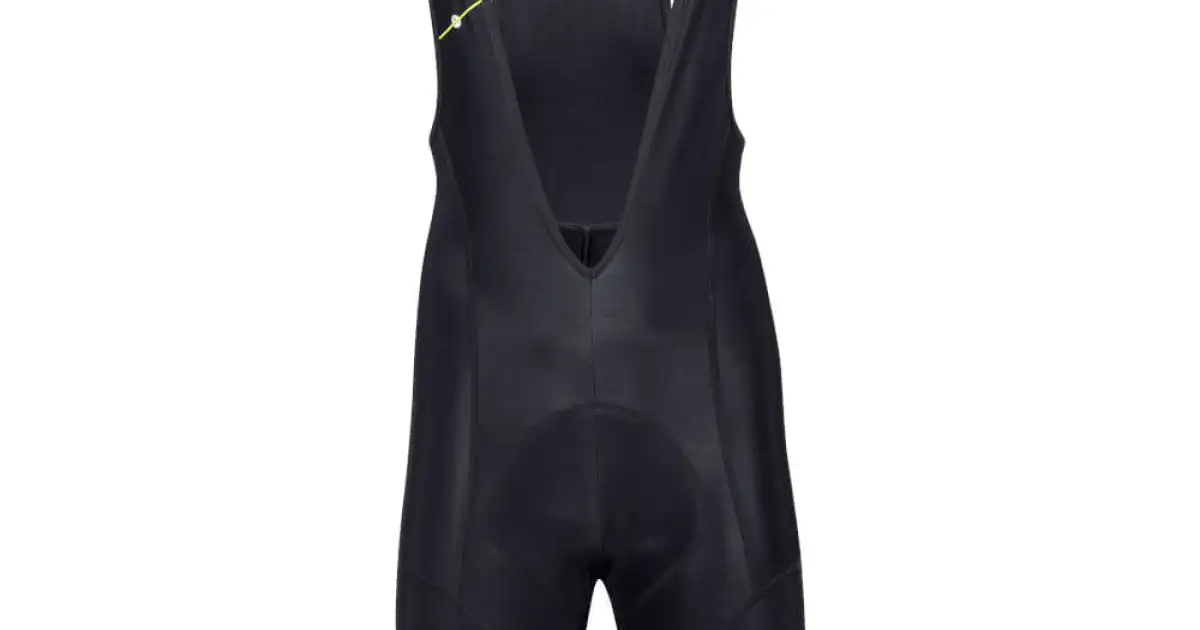 Isadore Alternative Thermal men's bib shorts Black | Koloshop