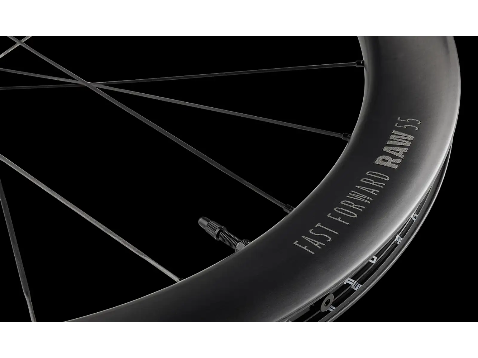 FFWD RAW CS 55 road wheels Matt Black