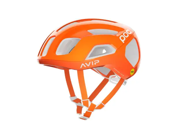 POC Ventral Air MIPS helmet Fluorescent Orange AVIP