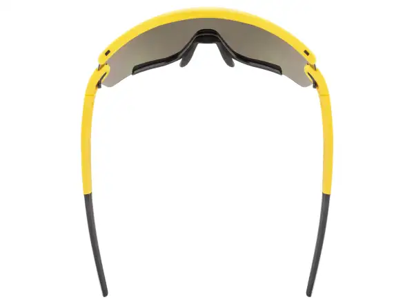 Uvex Sportstyle 236 cycling glasses Set Sunbee Black Mat/Mirror Silver+Clear