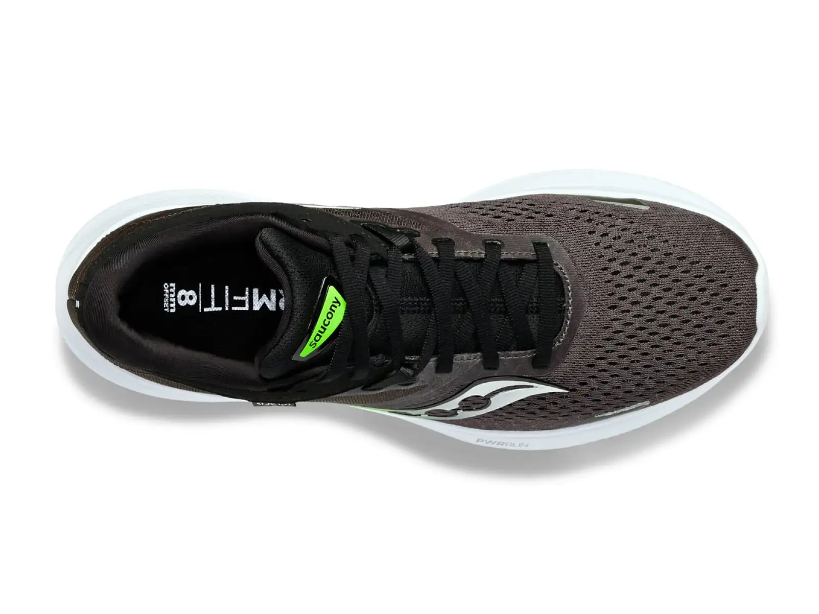 Saucony Ride 16 men's running shoes Umbra/Slime