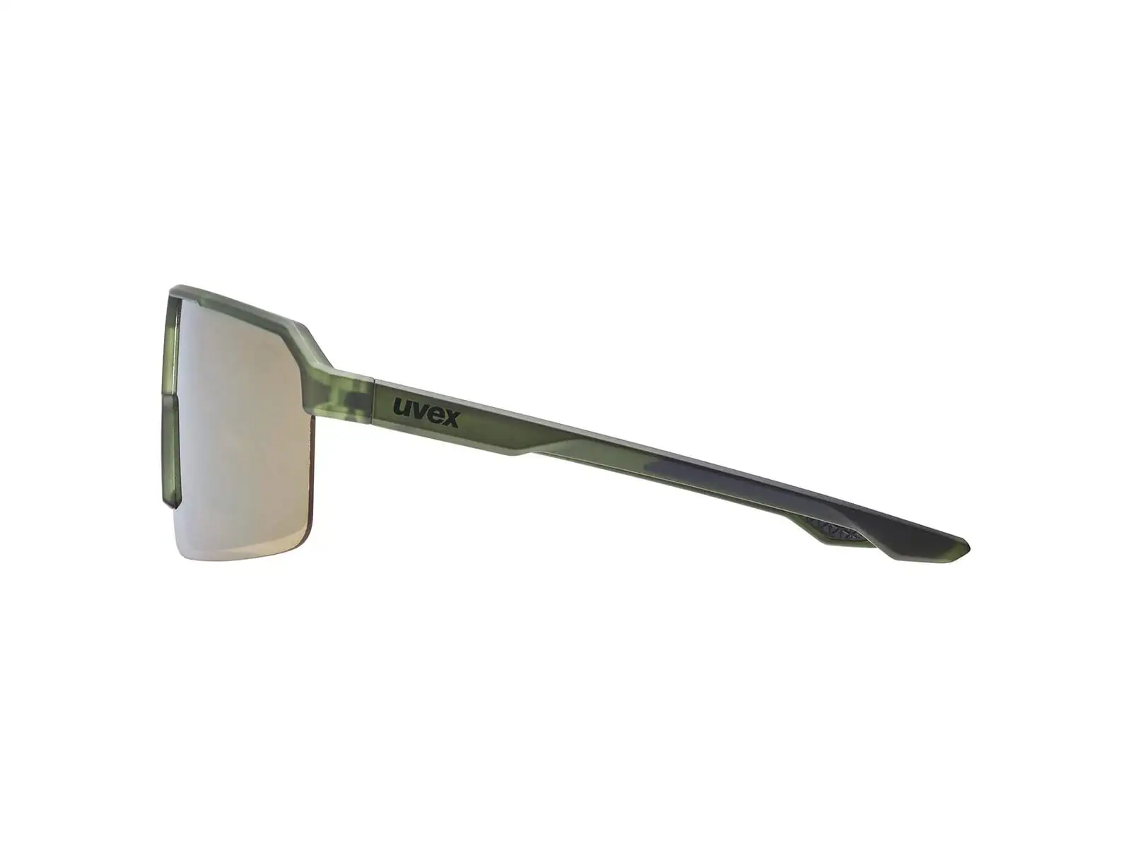 Uvex Ramp sunglasses Olive Matt/Mirror Gold