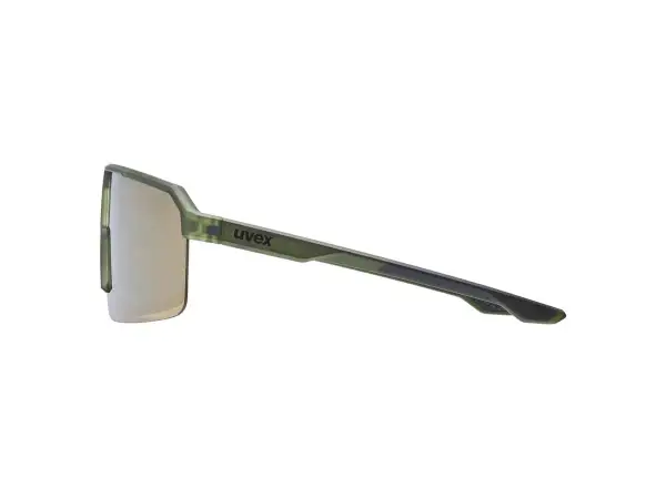 Uvex Ramp sunglasses Olive Matt/Mirror Gold