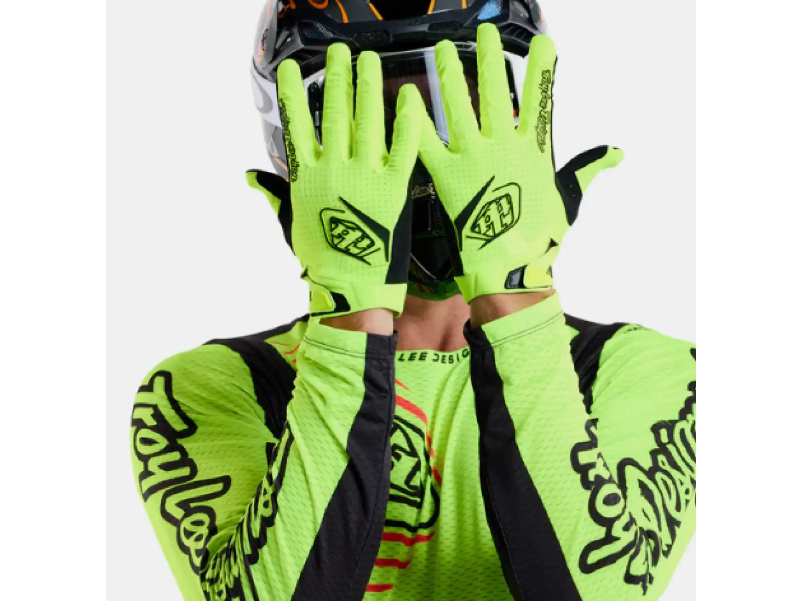 Troy Lee Designs Air Mono gloves Flo Yellow