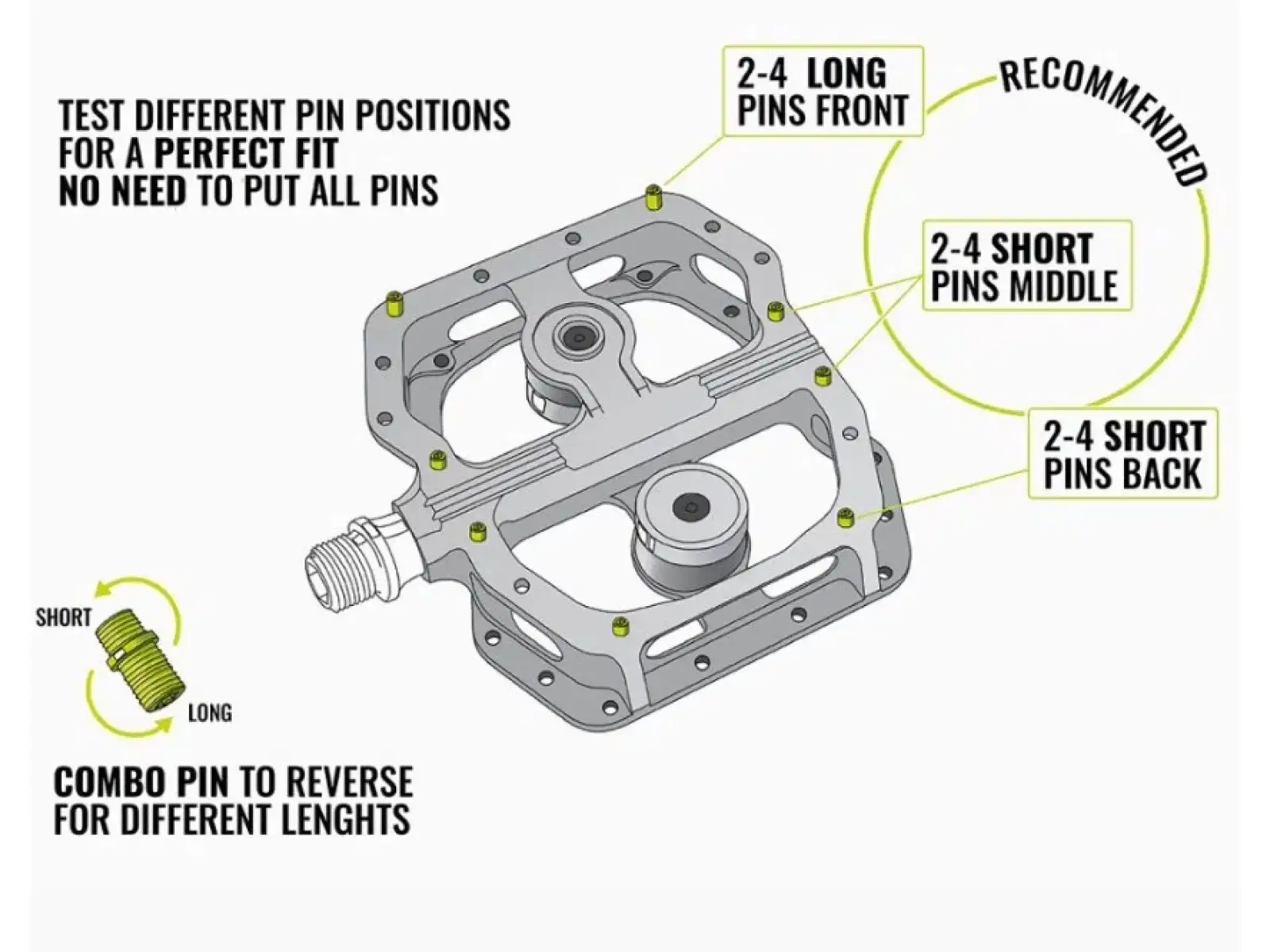 Magped Enduro2 150N magnetic pedals