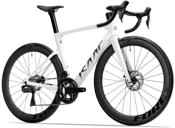 Isaac Meson Ultegra Di2 road bike Mineral White