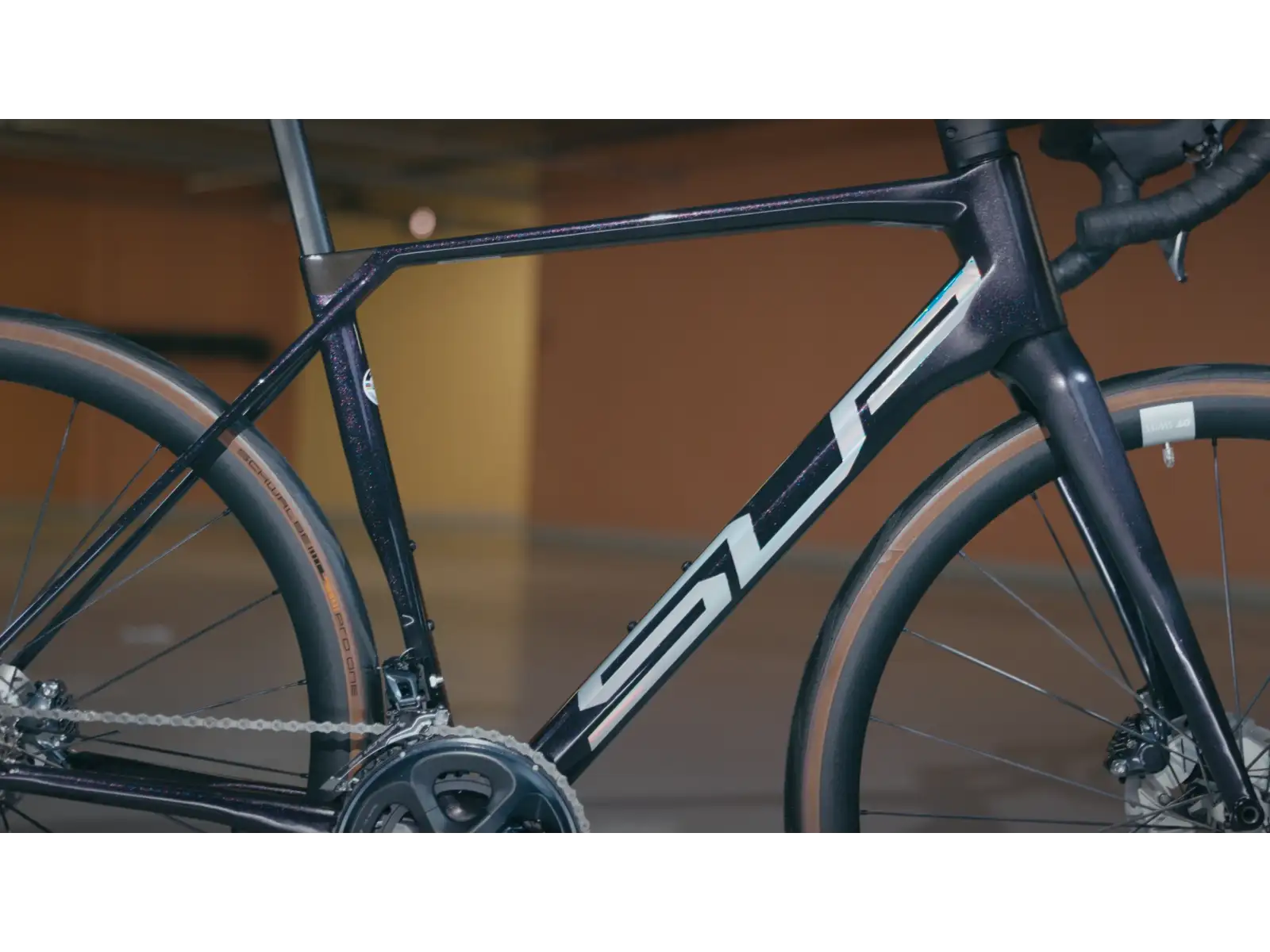 Superior X-Road Team Issue Gloss Black Rainbow/Hologram Chrome road/gravel bike