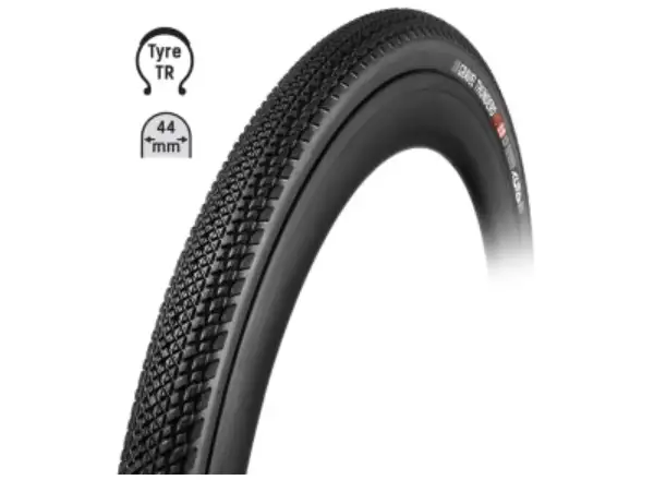 Tufo Thundero HD trekking tire 700x44C tubeless černá