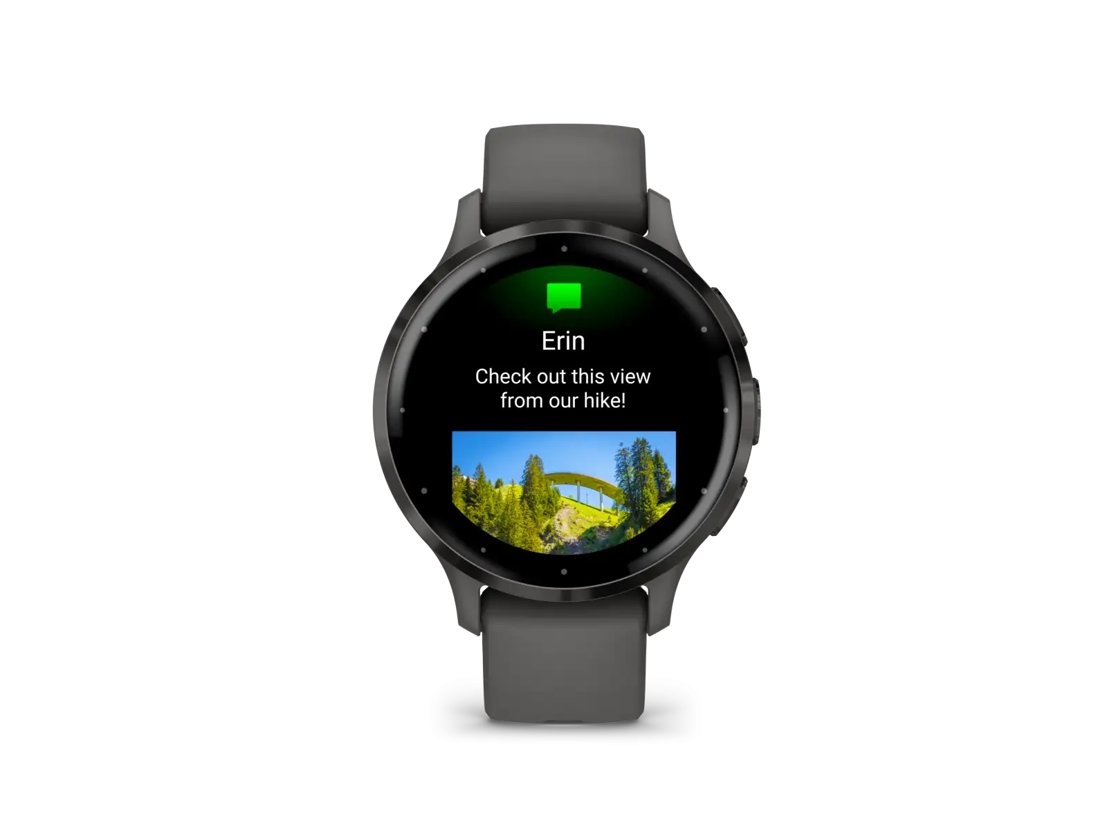Garmin Venu 3S smart watch Slate/Gray