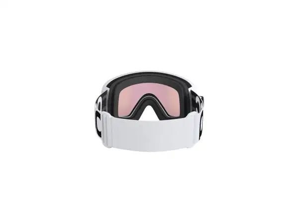 POC Vitrea Mid ski goggles Hydrogen White/Partly Sunny Orange