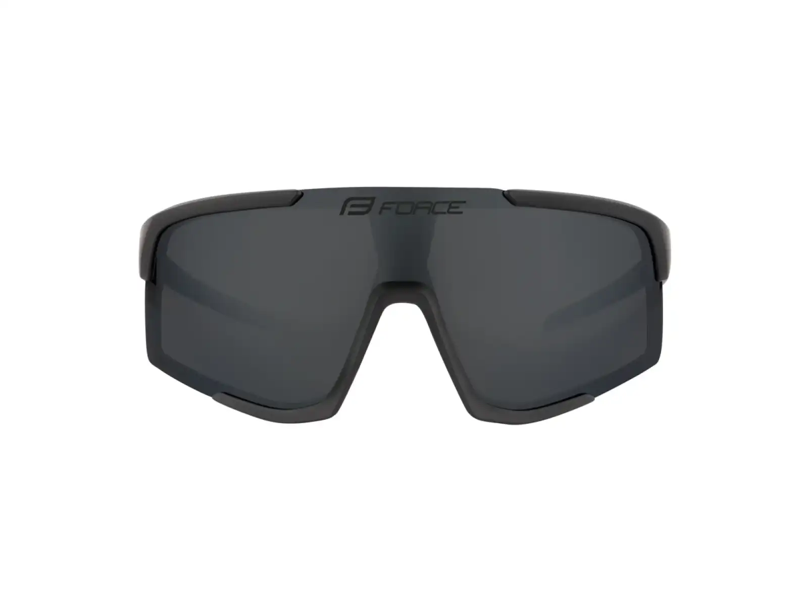 Force Zenith cycling glasses black/black mirrored lens