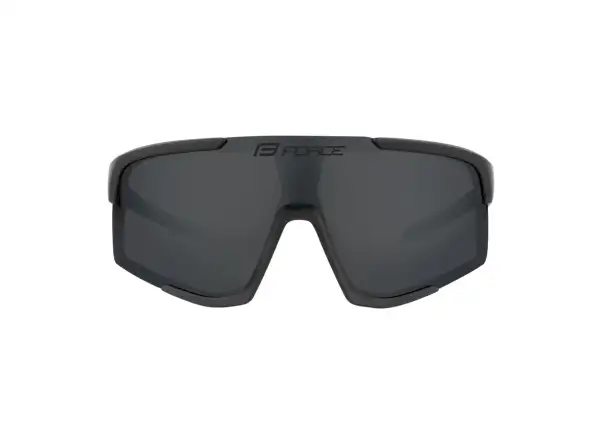 Force Zenith cycling glasses black/black mirrored lens