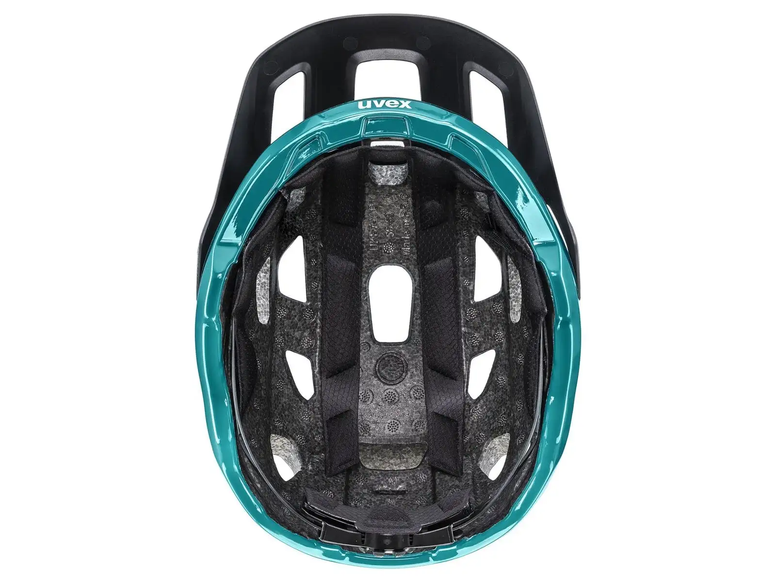 Uvex React helmet Black/Teal Matt