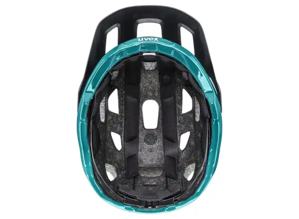 Uvex React helmet Black/Teal Matt