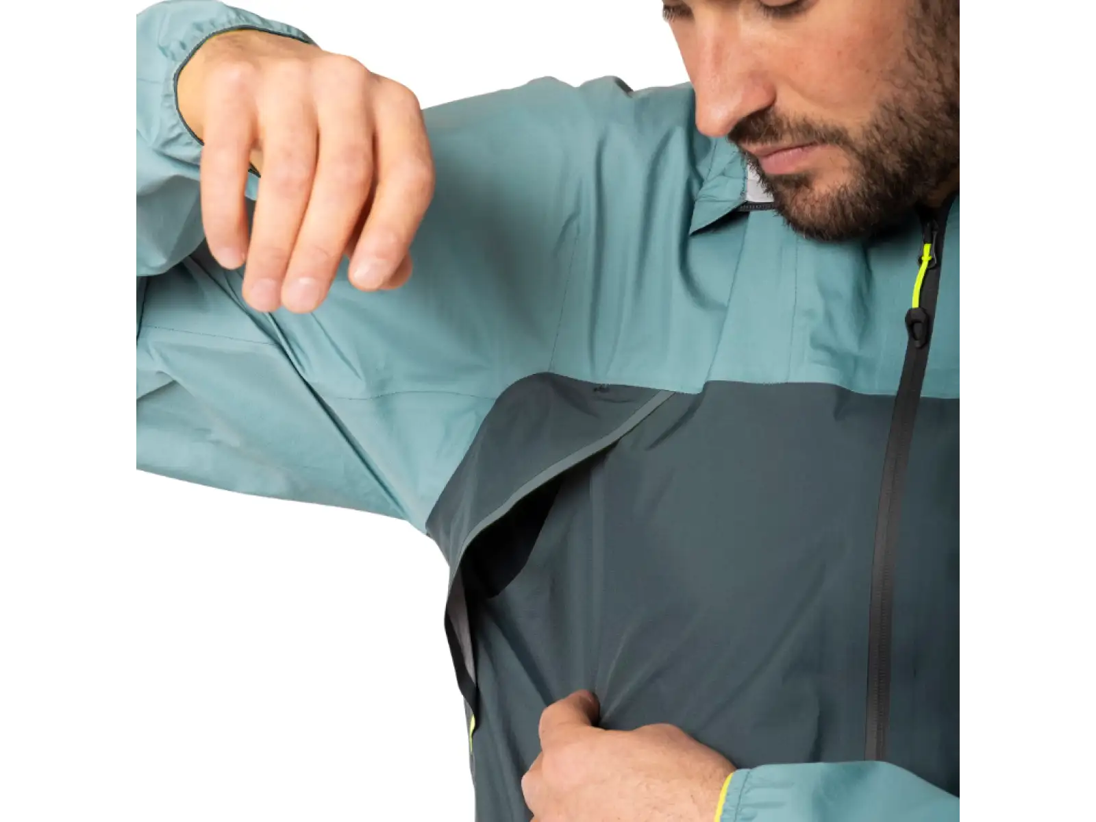 Dynafit Alpine 3 L men's running jacket Smoke Blue