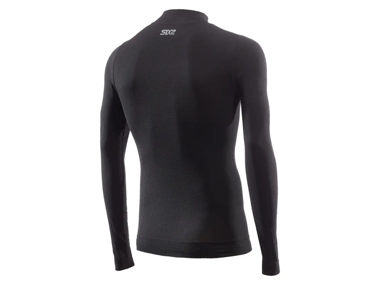 SIXS TS3 V2 functional long sleeve shirt with stand-up collar black