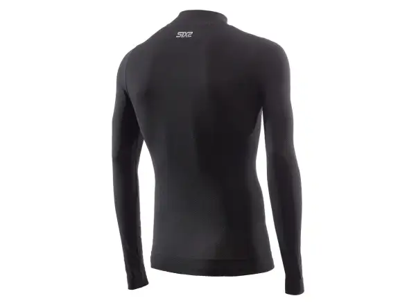 SIXS TS3 V2 functional long sleeve shirt with stand-up collar black