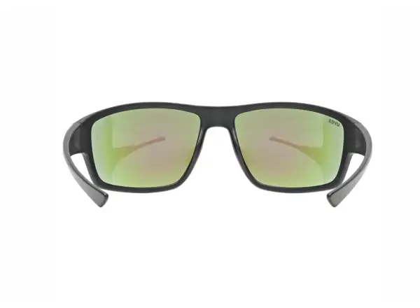 Uvex Sportstyle 230 glasses Black Matt/Mirror Green