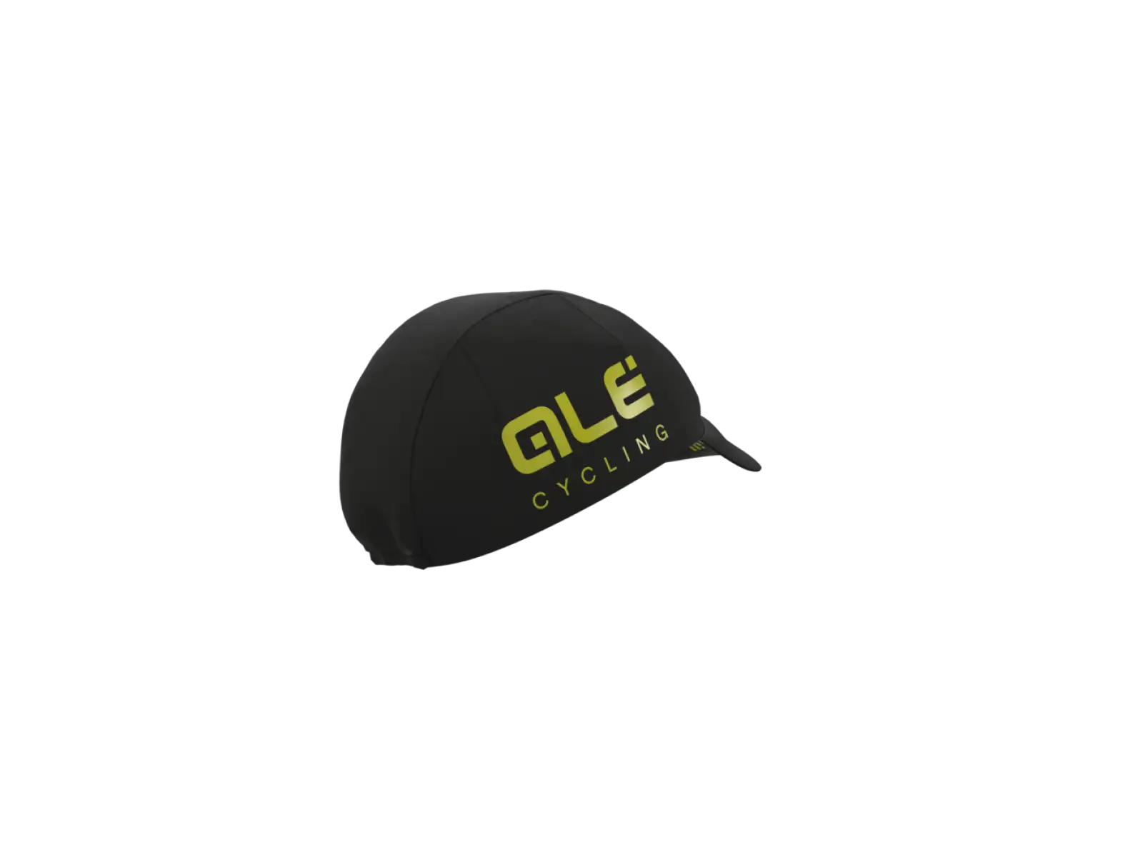 Alé summer cycling cap black/fluorescent yellow