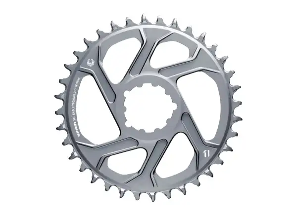 Sram X-Sync Eagle Chainring 34 Teeth 3 mm Offset Boost Polar Grey