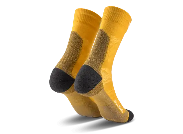 Salewa Ortles Merino Crew men's socks Gold