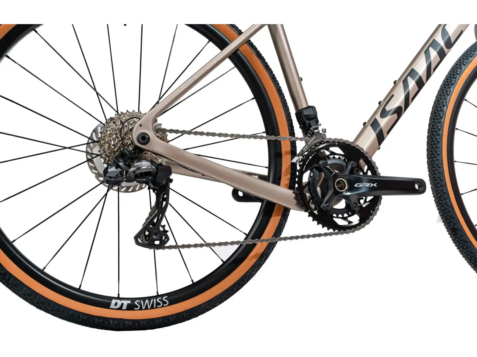 Isaac Torus Xplore GRX610/RX820 2x12 gravel bike Blast Bronze