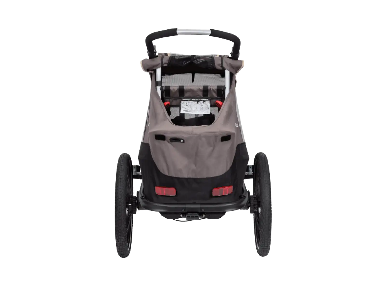XLC MONOs BS-C09 kids trailer 20" grey/beige/anthracite