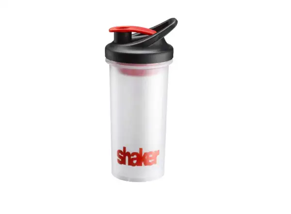Elite shaker 700 ml transparent/red