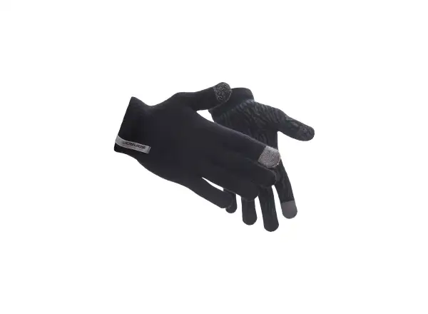 Sensor Merino gloves black