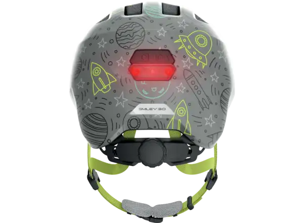 Abus Smiley 3.0 LED kids helmet Grey Space