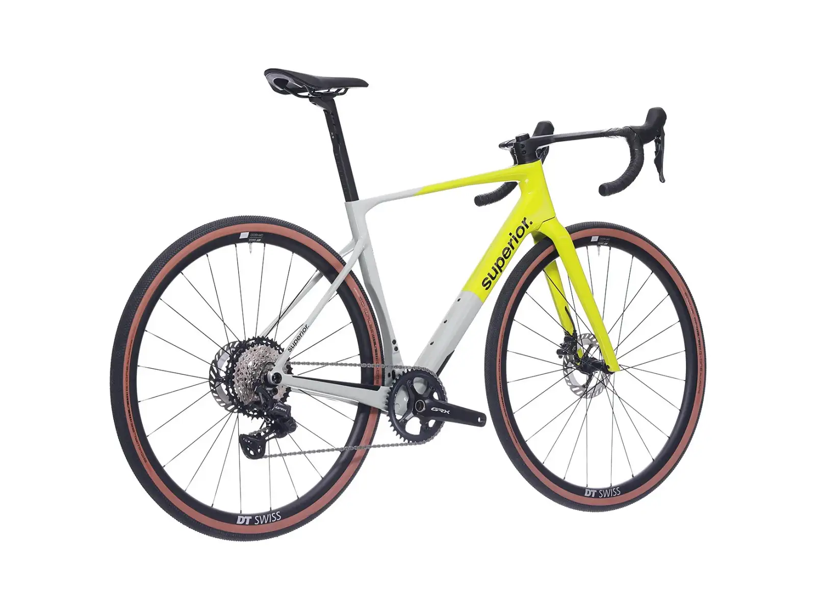 Superior XR 9.7 GR Gloss gravel bike Grey/Racing Yellow
